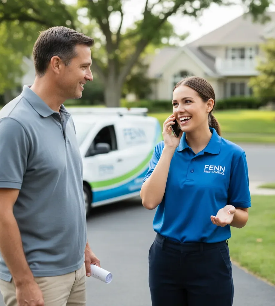 Fenn Pest Control customer support in Walkertown